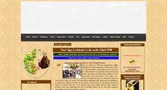Desktop Screenshot of capuchinbangalore.com