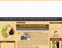 Tablet Screenshot of capuchinbangalore.com